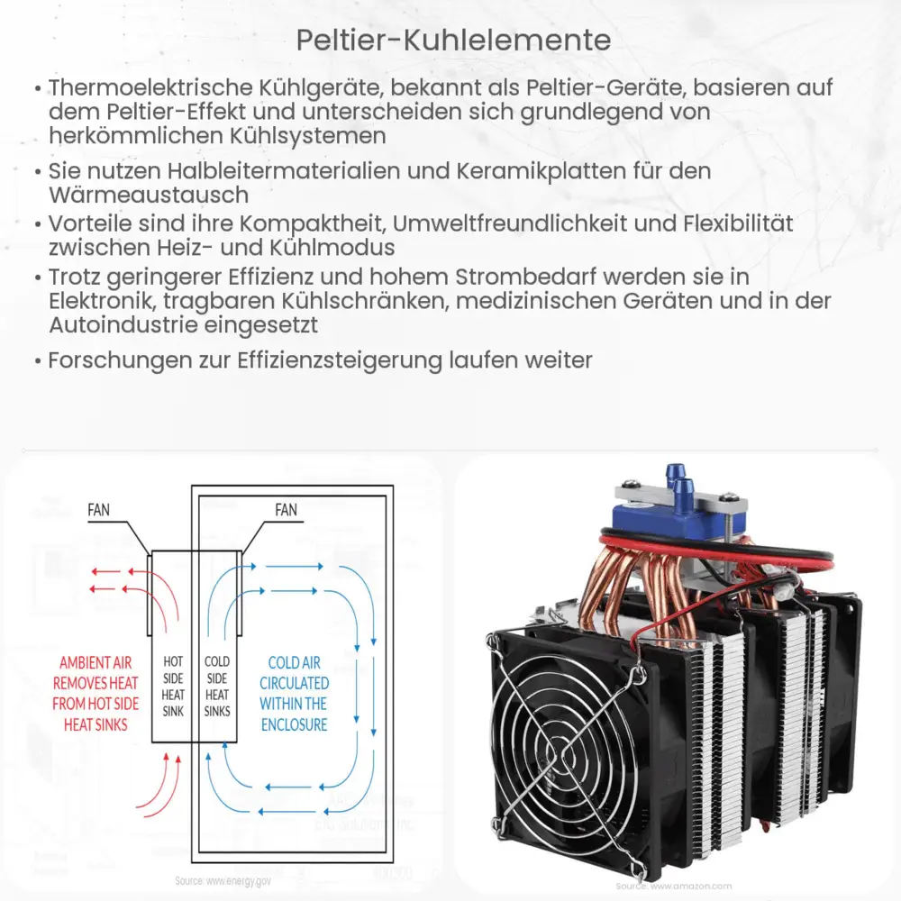 PeltierDiode Wie es funktioniert, Anwendung & Vorteile