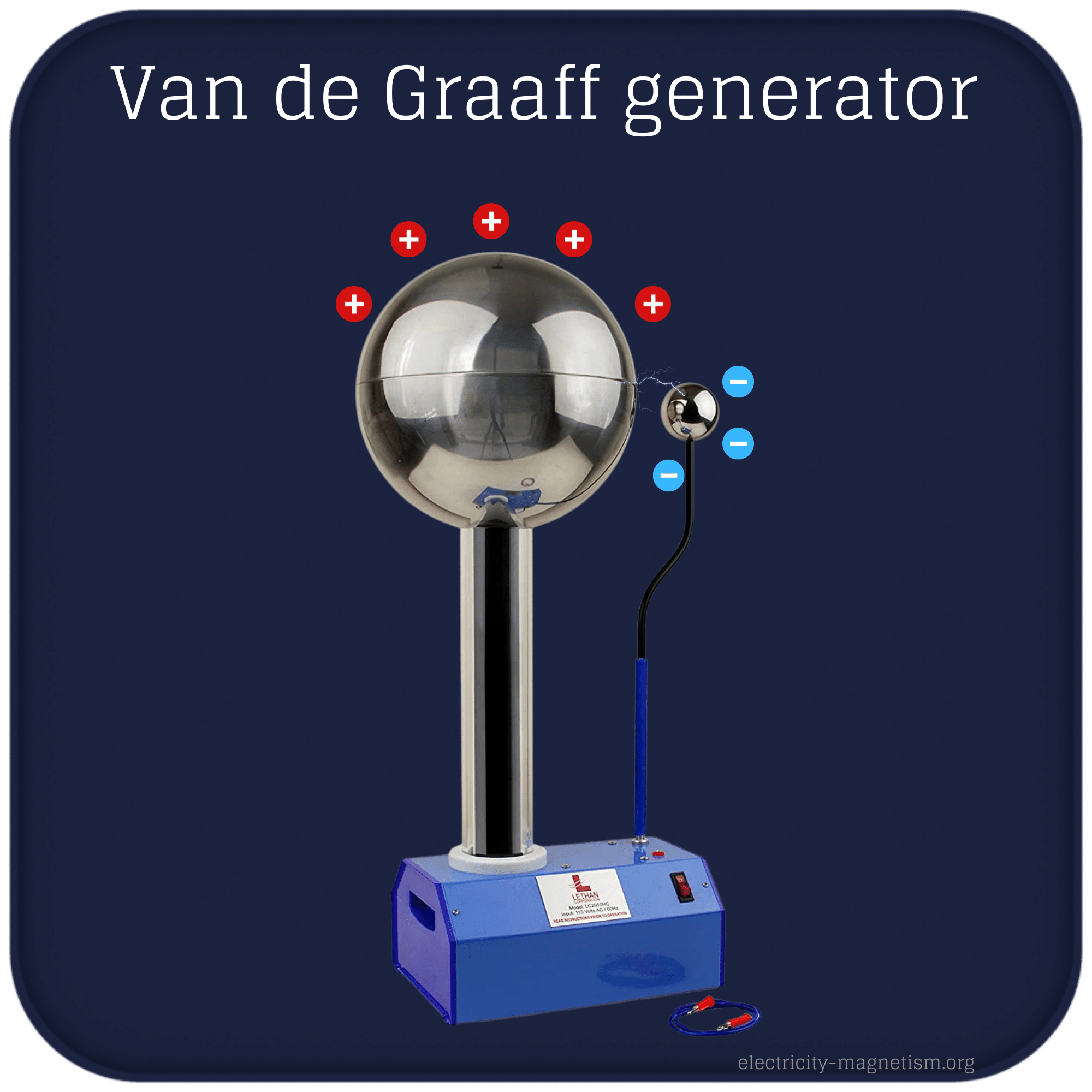 Van de Graaff generator