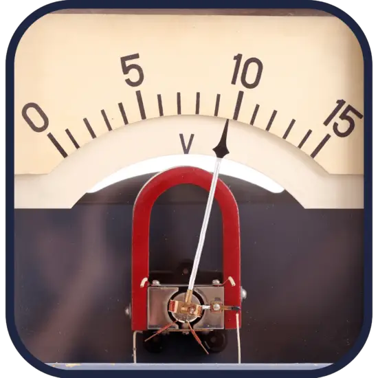 Galvanometer as Voltmeter D'Arsonval meter Electricity