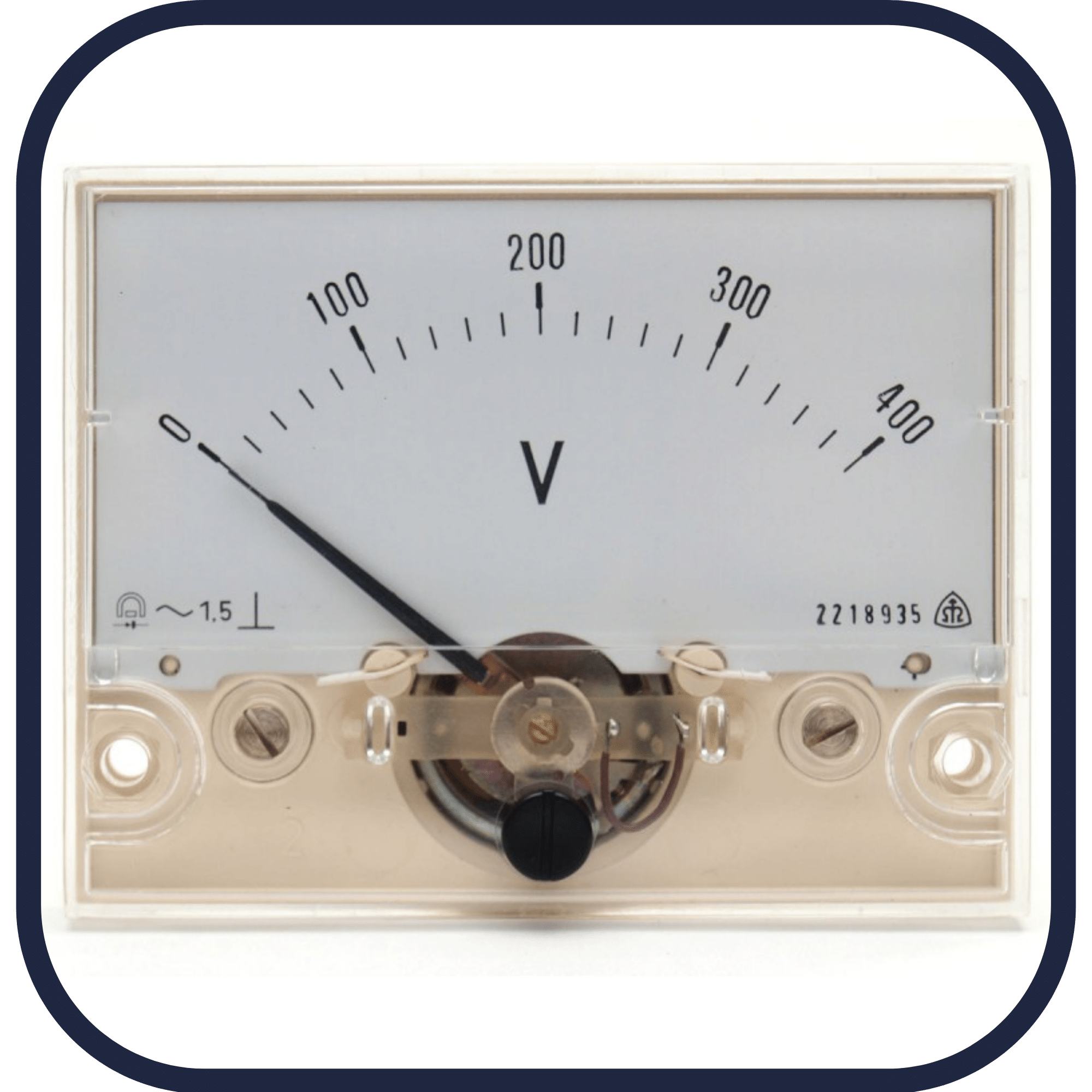 Rectifier Type Voltmeter, Description & Characteristics