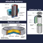 Composição da bateria | Partes da bateria