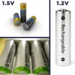 充電式電池が 1.2V であるのに、アルカリ電池 (単 4 または単 3) はなぜ 1.5V になるのですか? | 電気 - 磁気