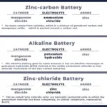 Batería de dióxido de manganeso y zinc