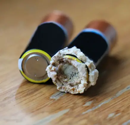 alkaline battery - leakage