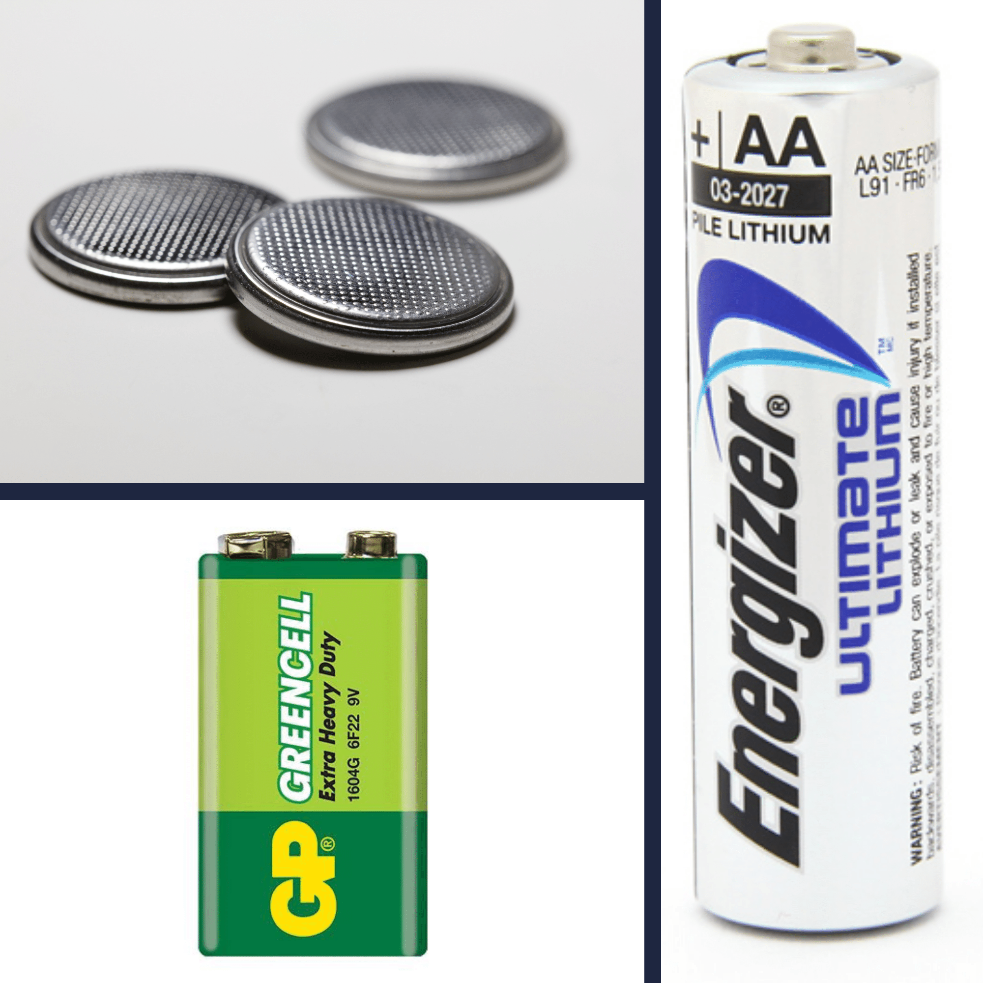 Types of Primary Batteries