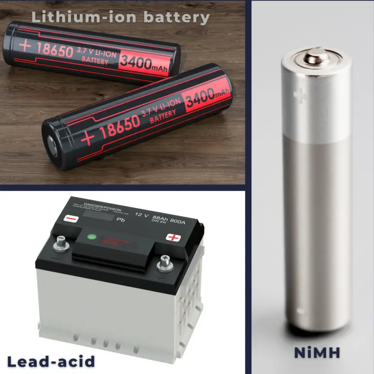 Types of Rechargeable Batteries Electricity