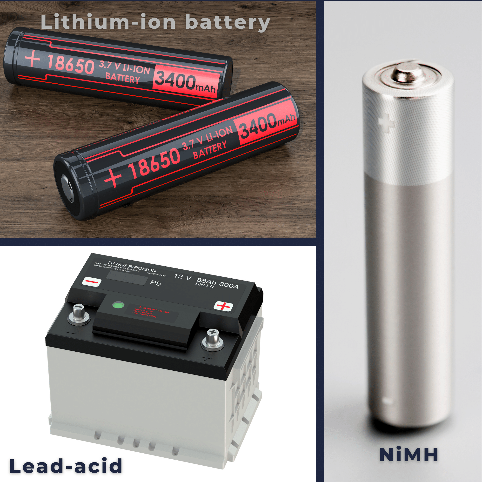 Types of Secondary Batteries
