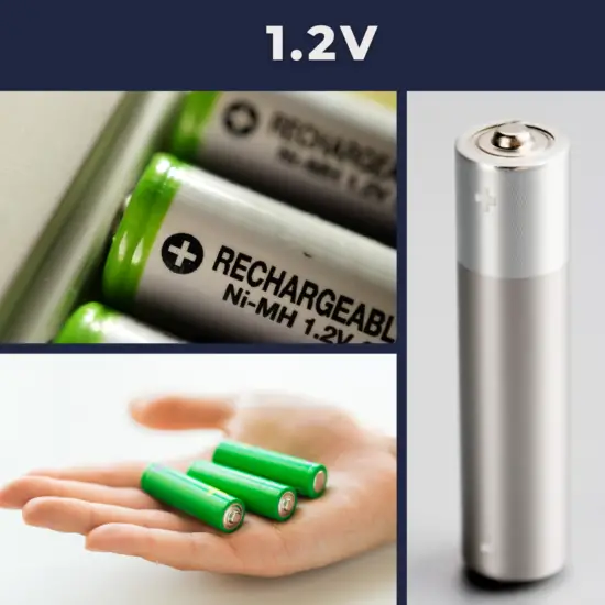 1.2V battery - characteristics