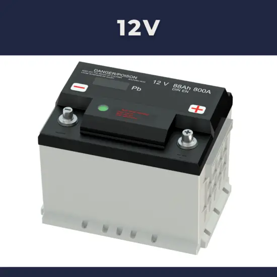 12V battery - characteristics