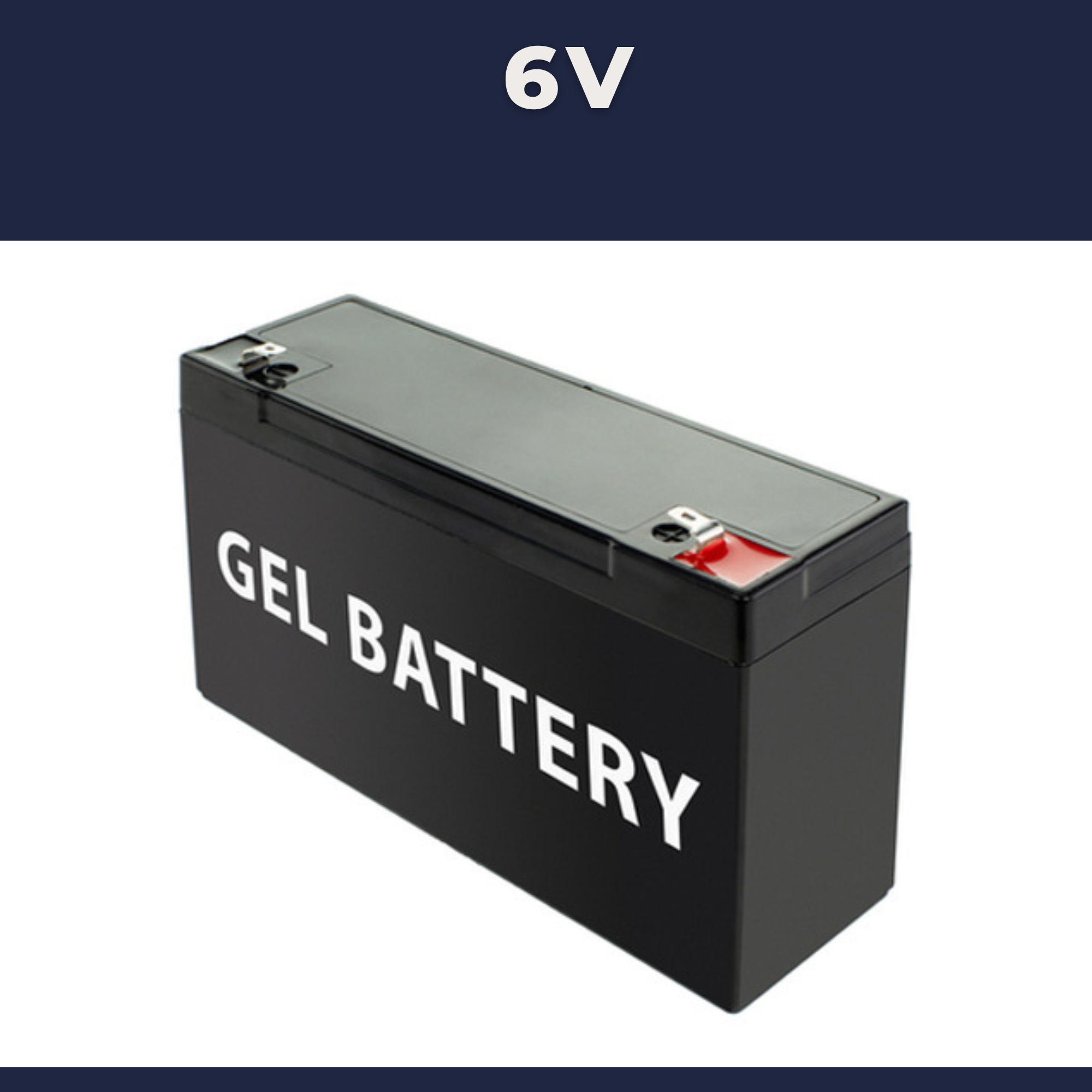 6V Battery  Type, Size & Characteristics