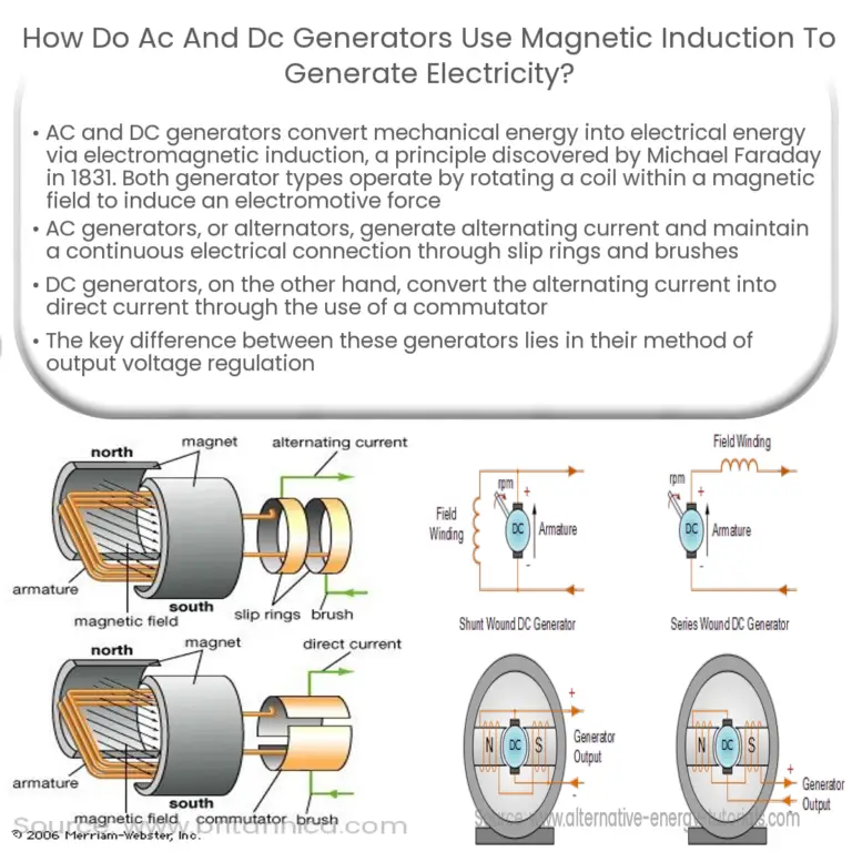 What is the difference between a dynamo and an alternator in terms of