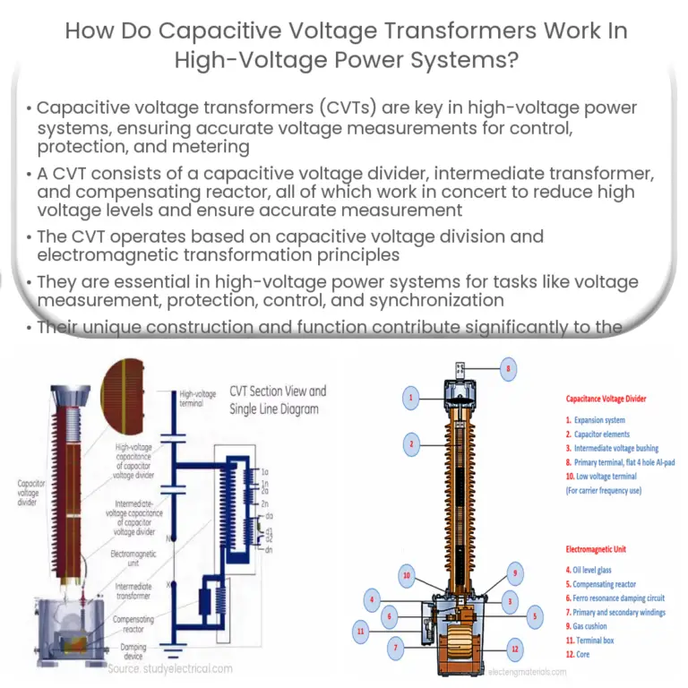 What is a capacitive voltage transformer (CVT)?