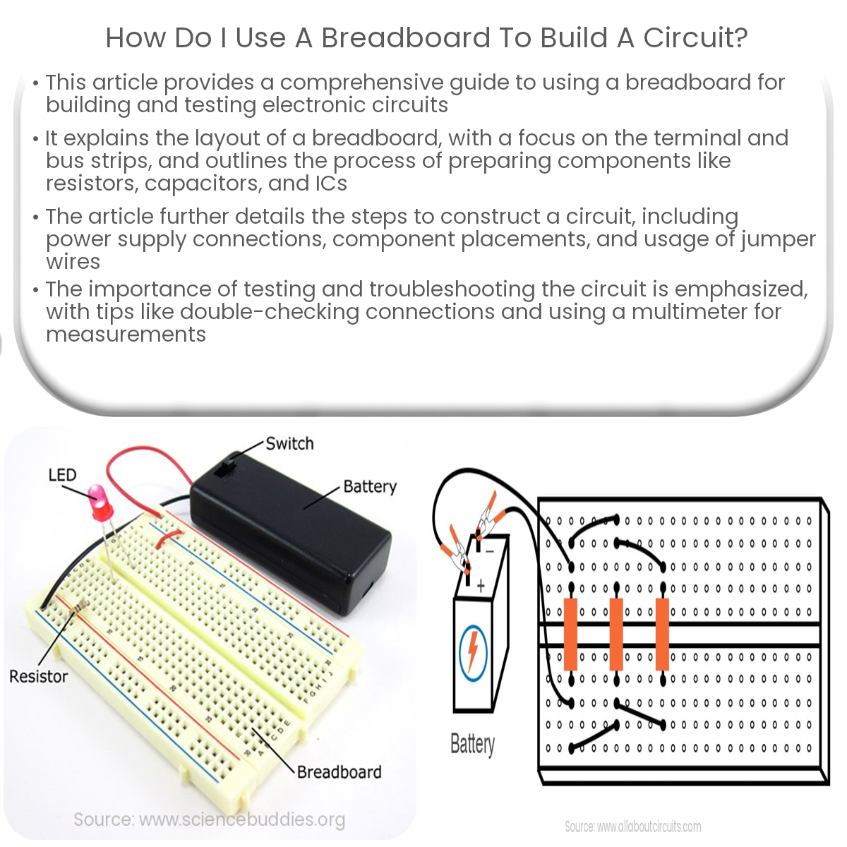 How To Use a Breadboard