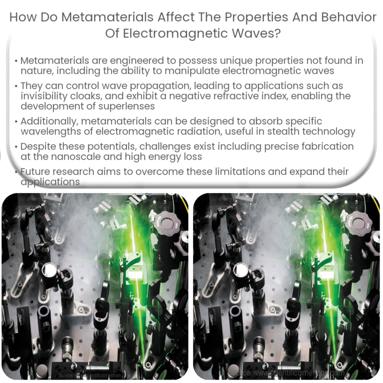 How does a metamaterial work?