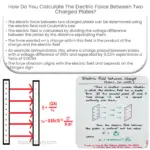 Como você calcula a força elétrica entre duas placas carregadas?
