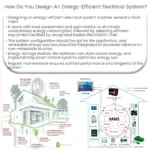 Como projetar um sistema elétrico eficiente em energia?