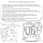 ¿Cómo funciona un regulador de voltaje?