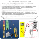 Como é medida a corrente elétrica?