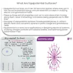 O que são superfícies equipotenciais?