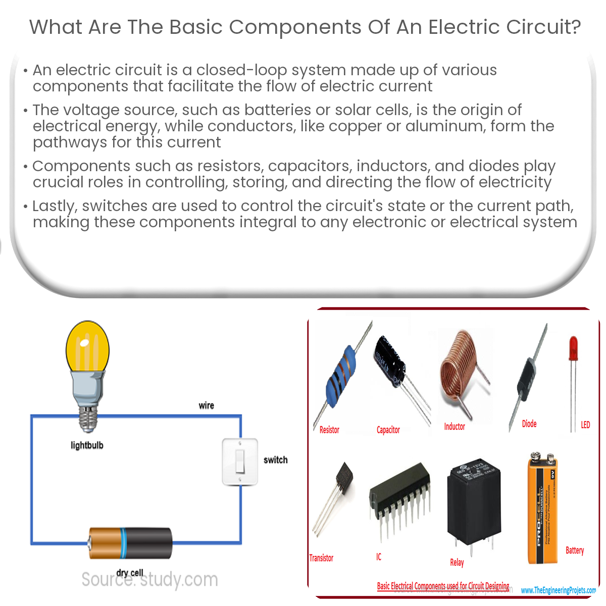 Electric Circuits, Overview, Types & Components - Lesson
