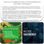 ¿Cuáles son los diferentes tipos de materiales y técnicas de fabricación de PCB?