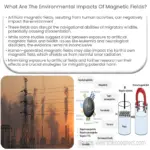 ¿Cuáles son los impactos ambientales de los campos magnéticos?