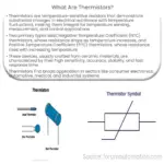 O que são termistores?