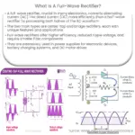 ¿Qué es un rectificador de onda completa?