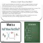¿Qué es un rectificador de media onda?