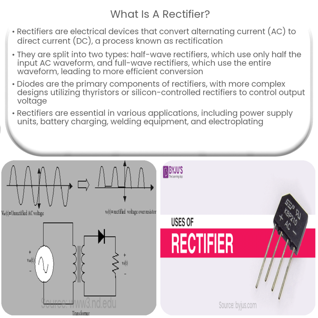 What is a halfwave rectifier?