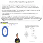 ¿Qué es una densidad de carga superficial?
