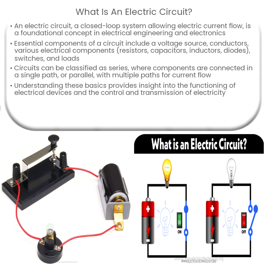 What is an electric circuit?
