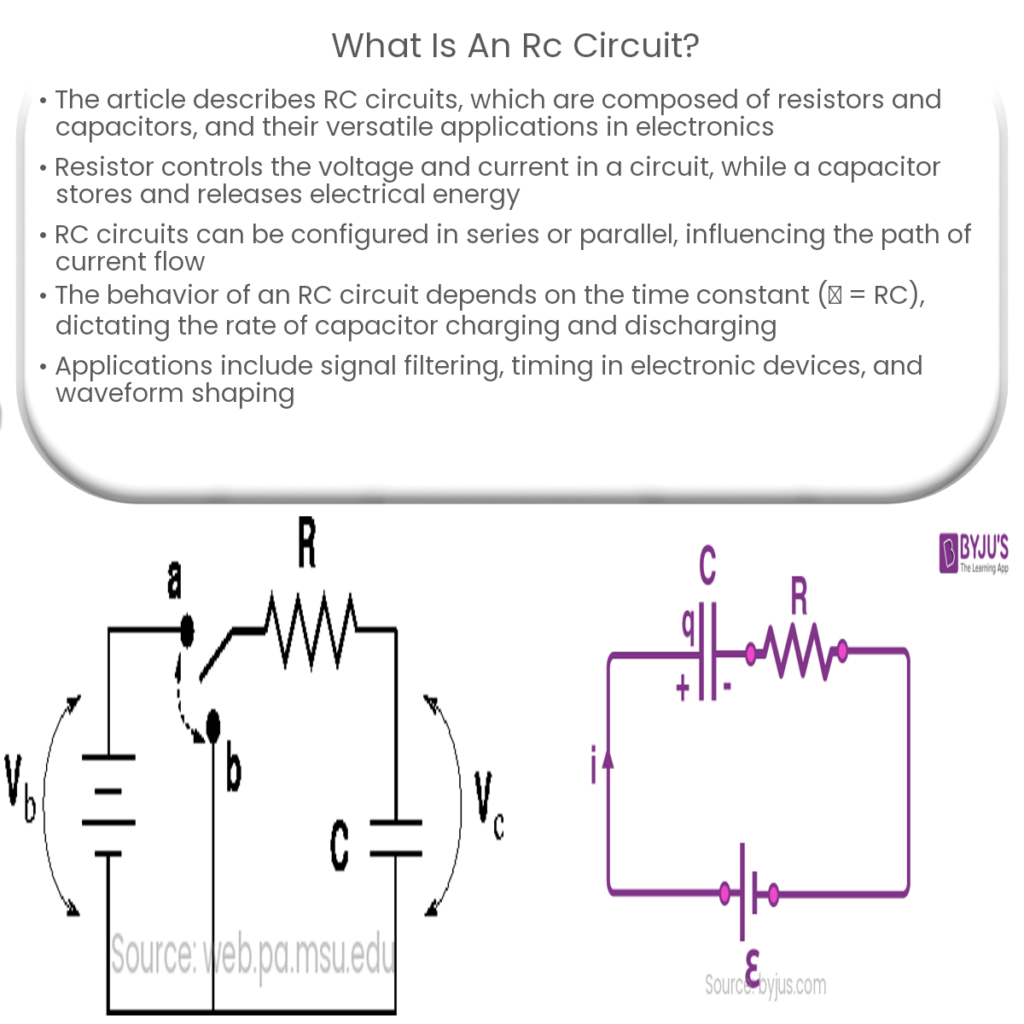 What is an RC circuit?