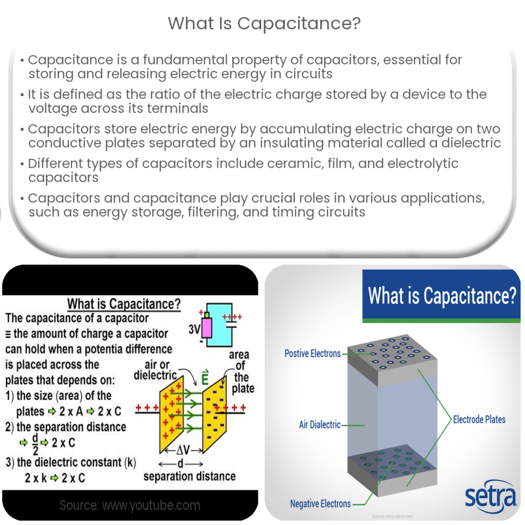 What is capacitance?