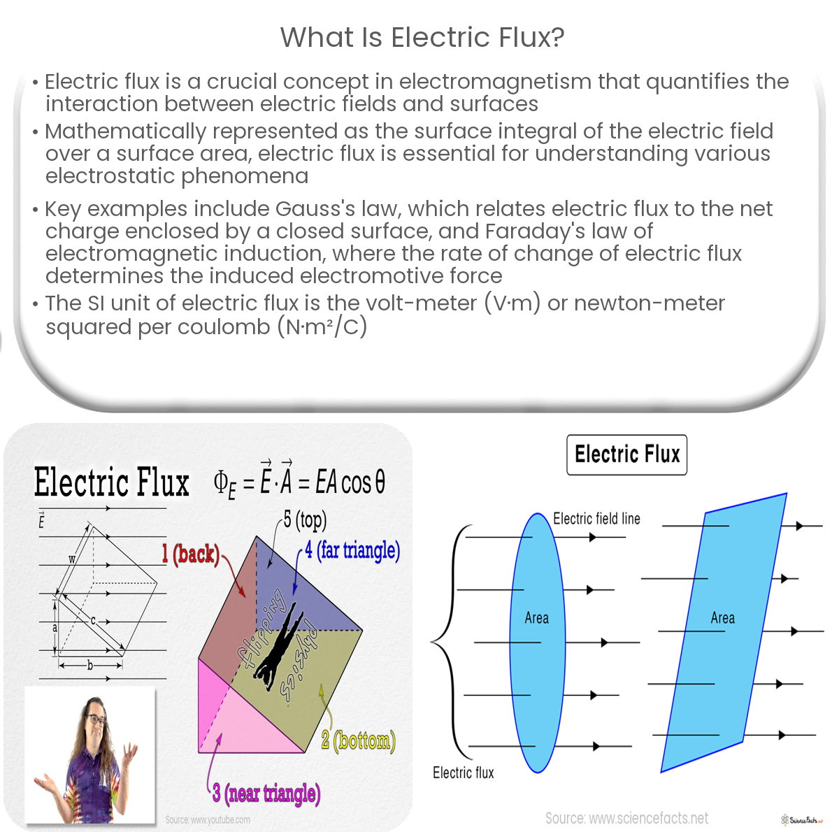 What is electric flux?