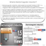O que é indução eletromagnética?
