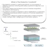 O que é a constante dielétrica?