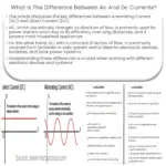 ¿Cuál es la diferencia entre corrientes AC y DC?