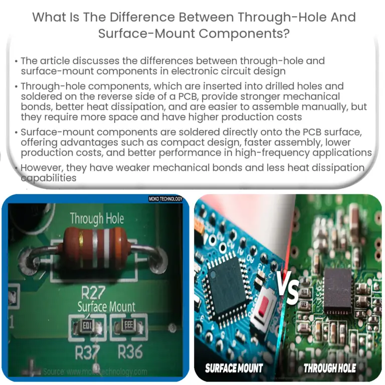 What are the advantages and disadvantages of through Circuit Diagram