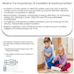 Qual é a importância do isolamento na segurança elétrica?