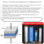 ¿Cuál es el papel de los capacitores en un circuito eléctrico?