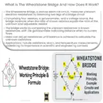 O que é a ponte de Wheatstone e como funciona?