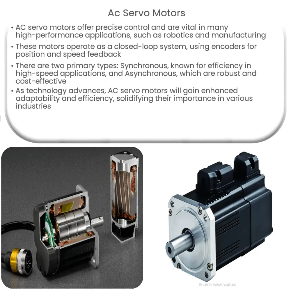 Servo Motor Working Principle + Components & Applications