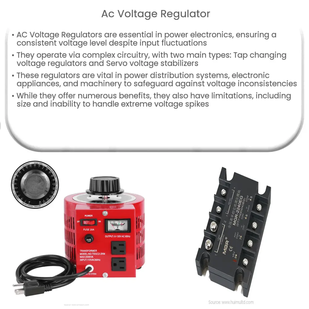 AC Voltage Regulator  How it works, Application & Advantages