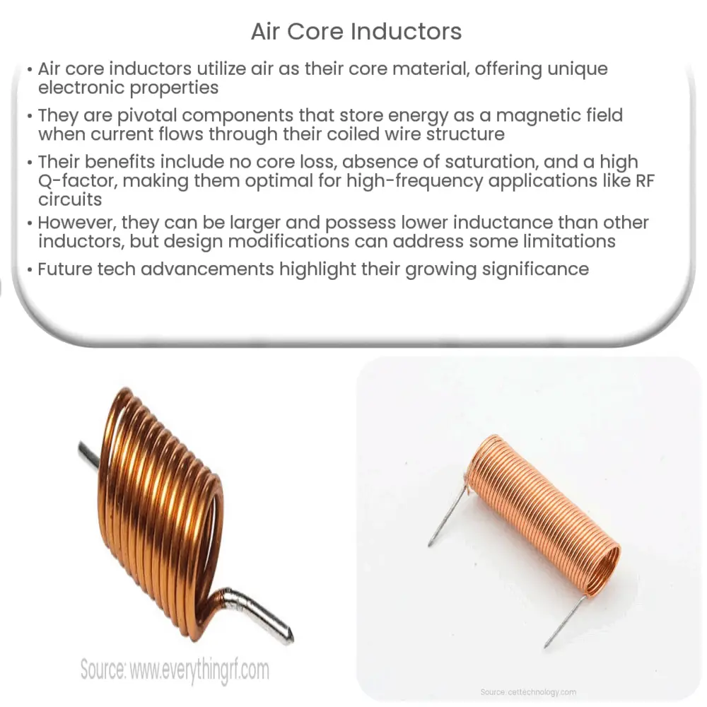 What material can coils be wound from?