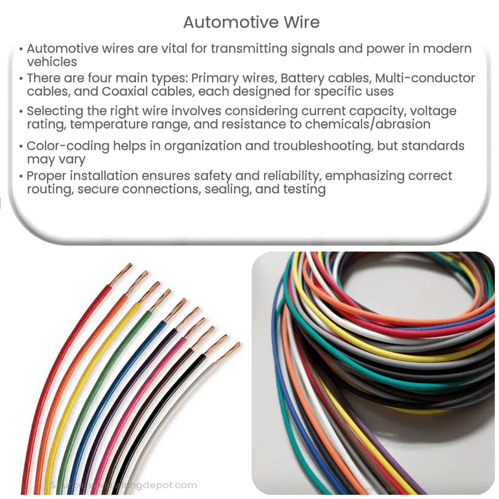 Automotive wire