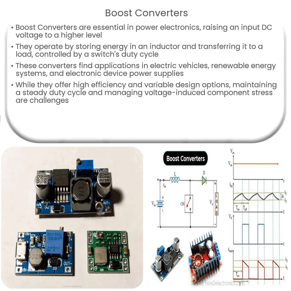 Boost Converters  How it works, Application & Advantages