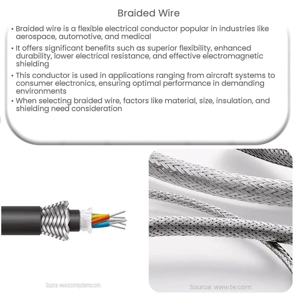 Braided wire