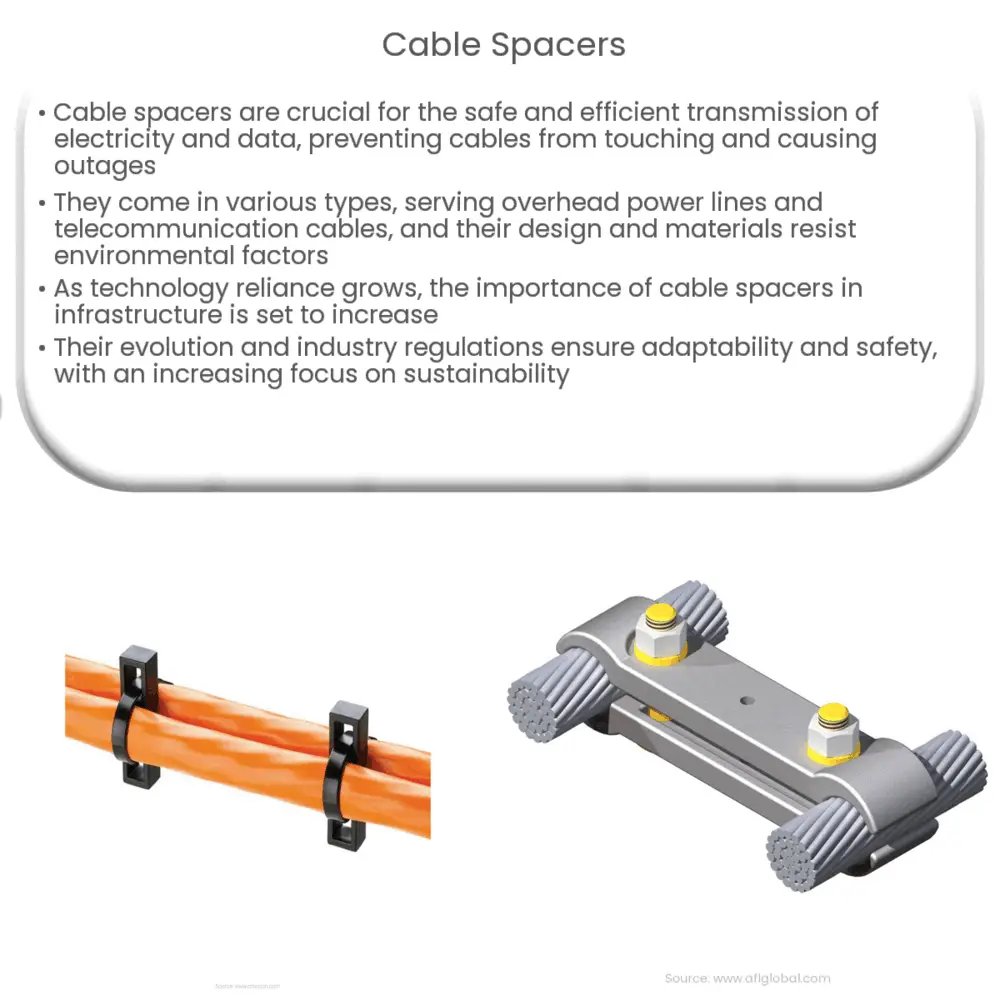 Cable Spacers  How it works, Application & Advantages