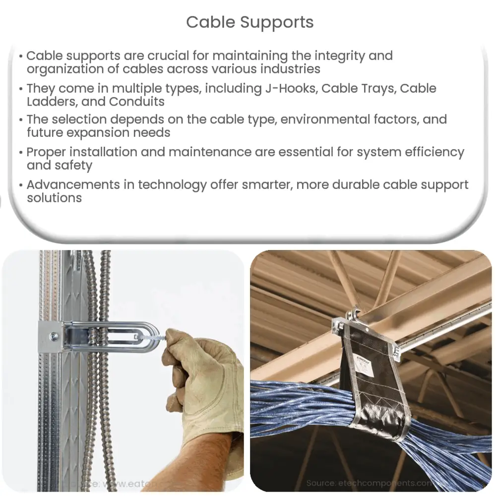 Cable Supports  How it works, Application & Advantages